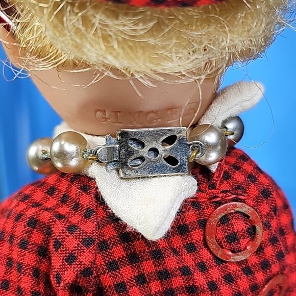 Vintage Cosmopolitan Ginger Doll All Original 7" with Original Box & Stand! - Picture 10 of 16